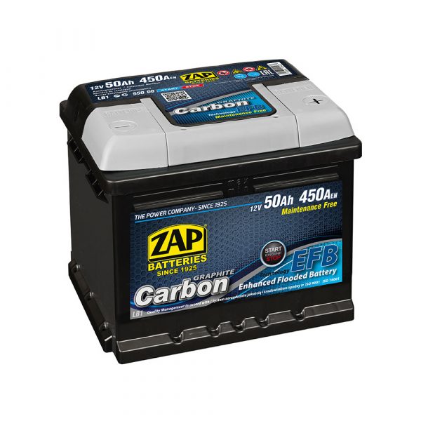 Battery Zap P55008 12v 50ah cca 450a