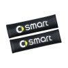 μαξιλαράκια ζώνης smart Carbon Μαύρα seatbelts cushions belt covers black