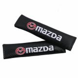 μαξιλαράκια ζώνης mazda Carbon Μαύρα seatbelts cushions belt covers black