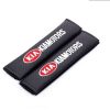 μαξιλαράκια ζώνης kia motors Carbon Μαύρα seatbelts cushions belt covers black